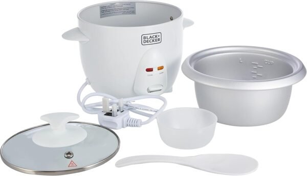 Black and Decker Rice Cooker RC650 - 0.6L 350W - Image 2