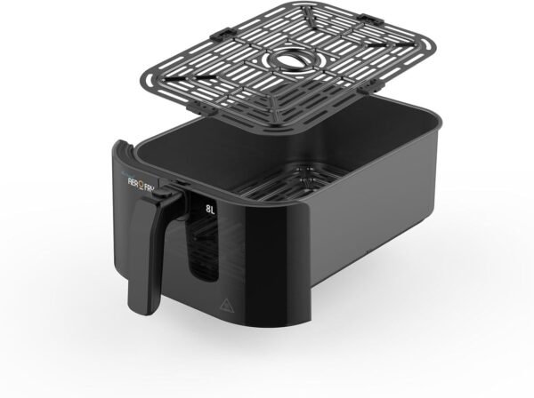Black and Decker Airfryer SAF80W – 8L 1700W (International Warranty) - Image 3