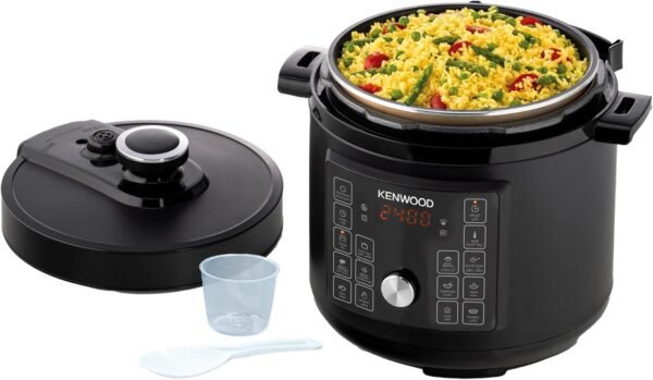 ⁦Kenwood Pressure Cooker PCM95 - 8L 1300W (International Warranty)⁩ - الصورة ⁦2⁩
