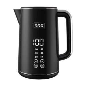 Stainless Digital Kettle Black and Decker JCD200 – 1.7L 2200W