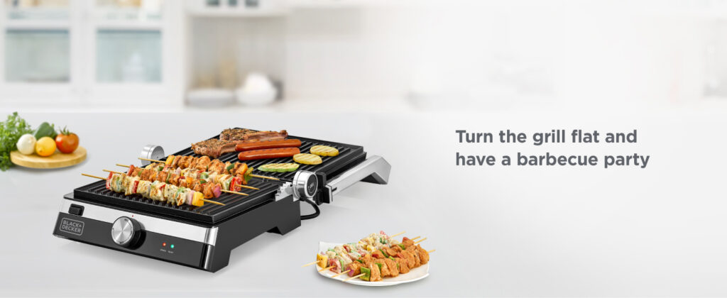 Black and Decker Health Grill CG2000 2000W contact grill