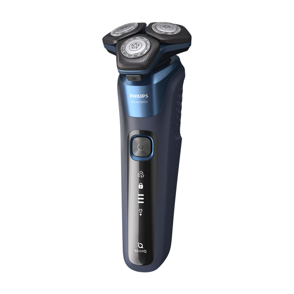 Philips Beard Shaver S5885 – Advanced SkinIQ, SteelPrecision Blades & 360° Flexing Heads - الصورة 2
