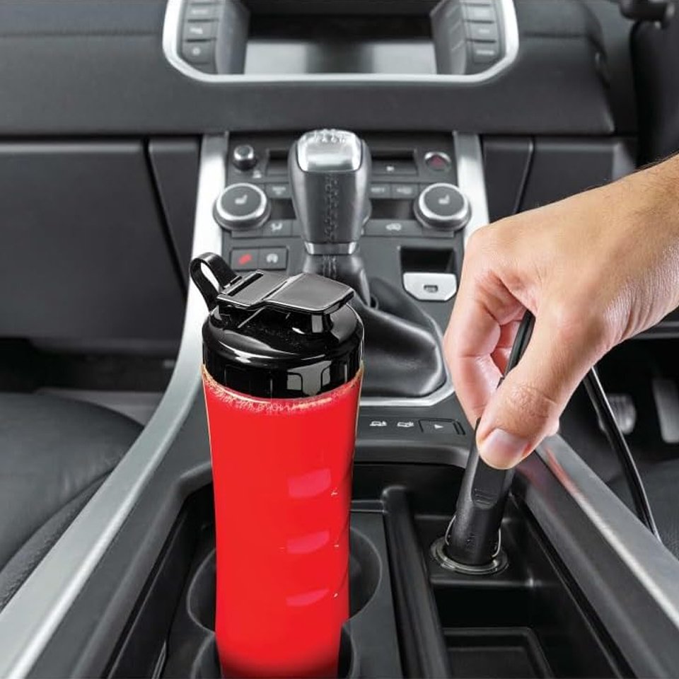 Black and Decker Personal Blender SBX300 – 300W Sports & Smoothie Maker with 500ml & 300ml Bottles, Turbo Speed, SS Blades - Image 3