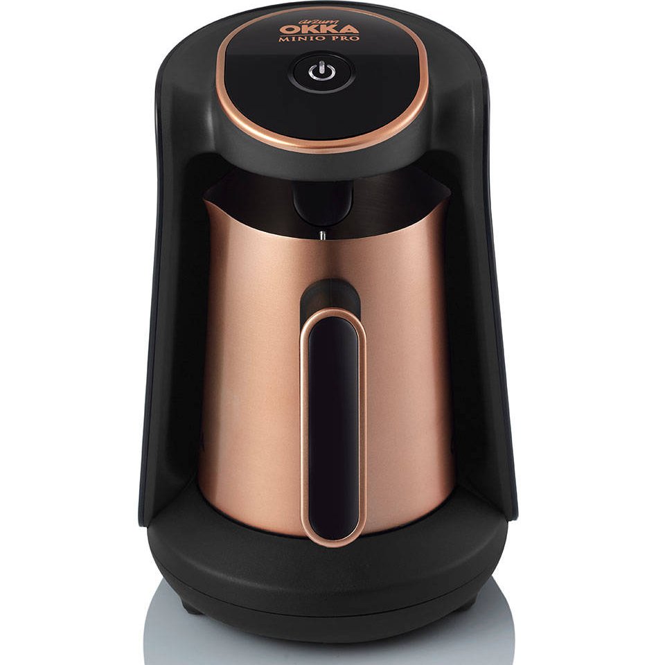 Arzum Okka Turkish Coffee Maker Minio PRO OK0010 - 480W 1-4 Cups, One-Touch, 80s Brewing, Stainless Steel Pot, Smart Anti-Overflow - Image 2