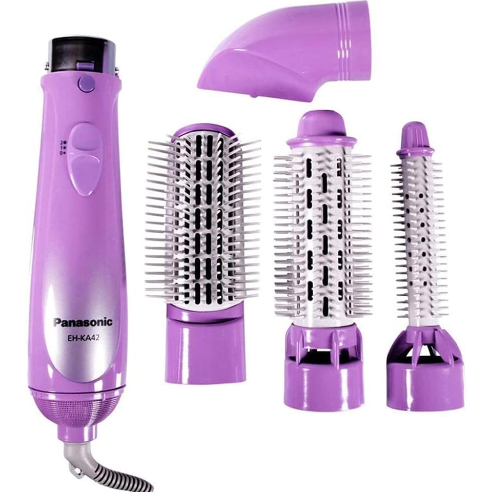 Panasonic Hair Styler EH-KA42 – 650W 4-in-1 Lightweight Hair Styler with 4 Attachments - Image 2