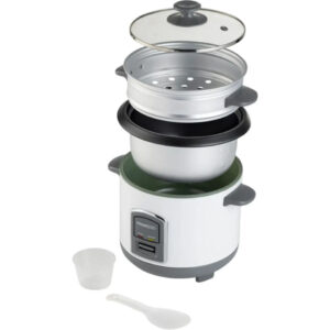 Kenwood Rice Cooker RCM10 1.0L 400W 2-in-1 Rice Cooker with Food Steamer Basket - Image 2
